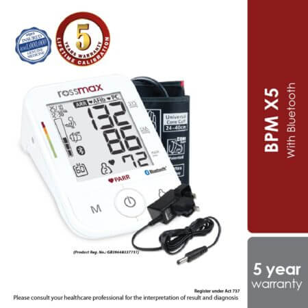 Rossmax X5 Blood Pressure Monitor | Bluetooth