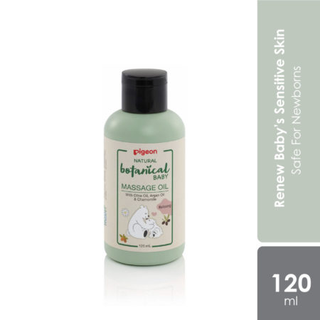 Pigeon Botanical Baby Massage Oil 120ml