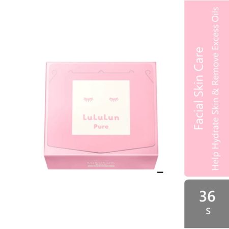 Face Mask Lululun Pure 8fb 36s | Help Hydrate Skin & Remove Excess Oils