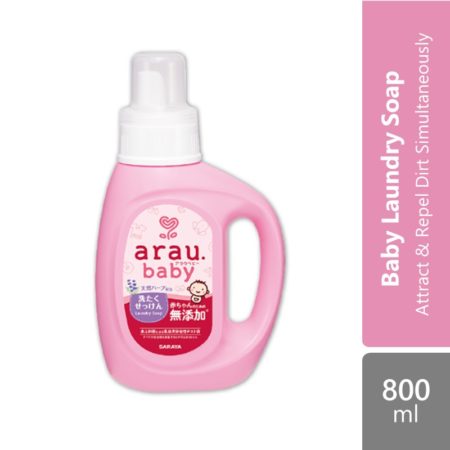 Arau Baby Laundry Soap 800ml | Attract & Repel Dirt Simultaneously