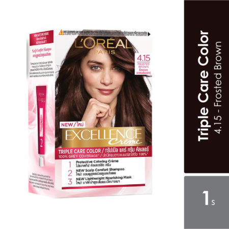 L'oreal Paris Excellence Creme 4.15 Frosted Brown