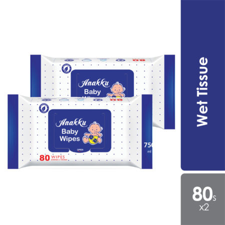 Anakku Wet Tissue 2x80s