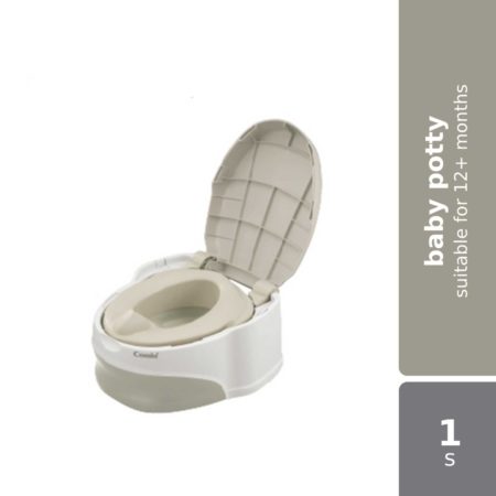 Combi Baby Label Step Up Potty (grey) #118472