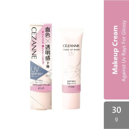 Cezanne Uv Tone Up Base Pink | Against Uv Rays For Glossy, Bright White Skin