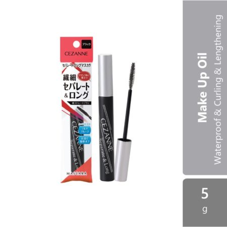 Cezanne Separated Long Mascara Black | Waterproof & Curling & Lengthening & Lifting & Long-wearing