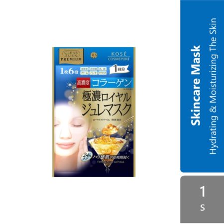 Kose Cosmeport Clear Turn Premium Royal Jelly Mask ( Collagen  Hyaluronic )