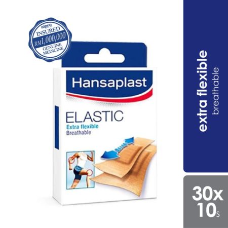 Hansaplast Elastic Plaster 30x10s