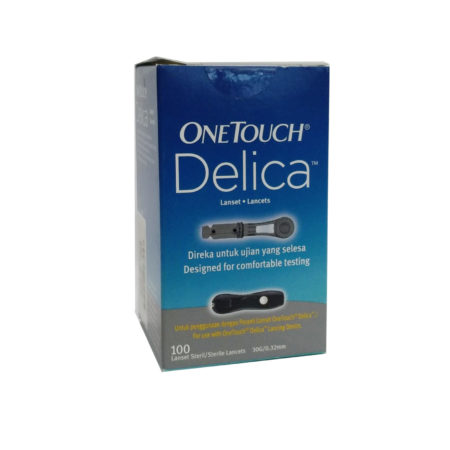 One Touch Delica Sterile Lancet 30g 100strips