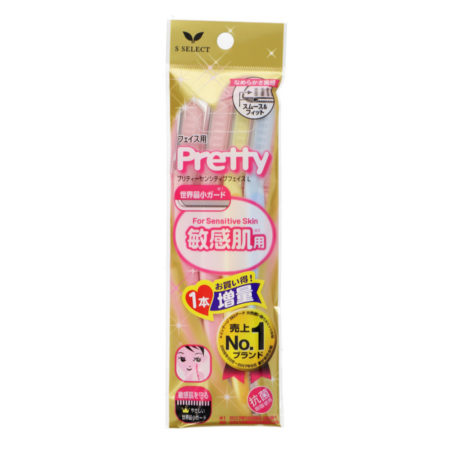 Sugi S Select Pretty Face Razor L (for Sensitive Skin) 3s