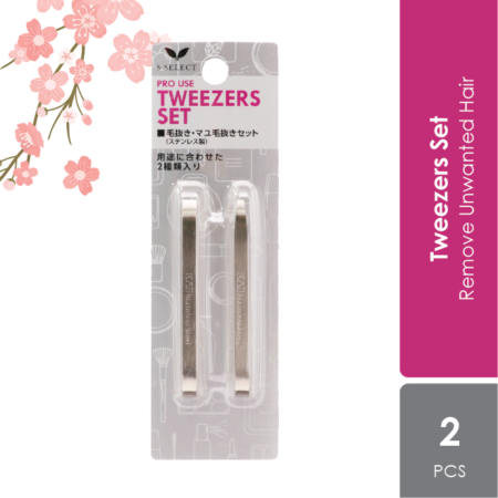 Sugi S Select Pro Use Tweezers Set 2s