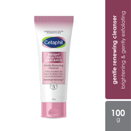 Cetaphil Bright Healthy Radiance Gentle Renewing Cleanser 100g | Brightening & Gently Exfoliating