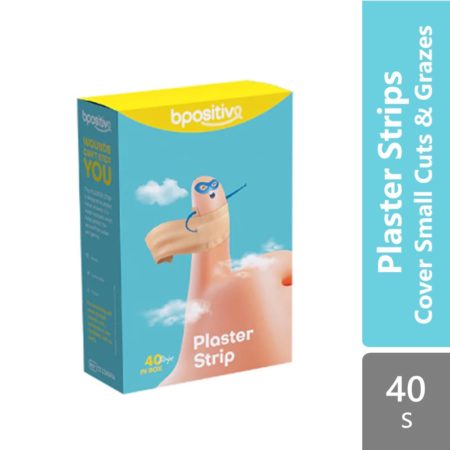 Bpositive Plaster Strips 40s | Cover Small Cuts & Grazes