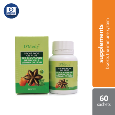 D'medy Sacha Inchi Oil Plus+ 60s | Boost Your Immune System, Reduce Inflammation