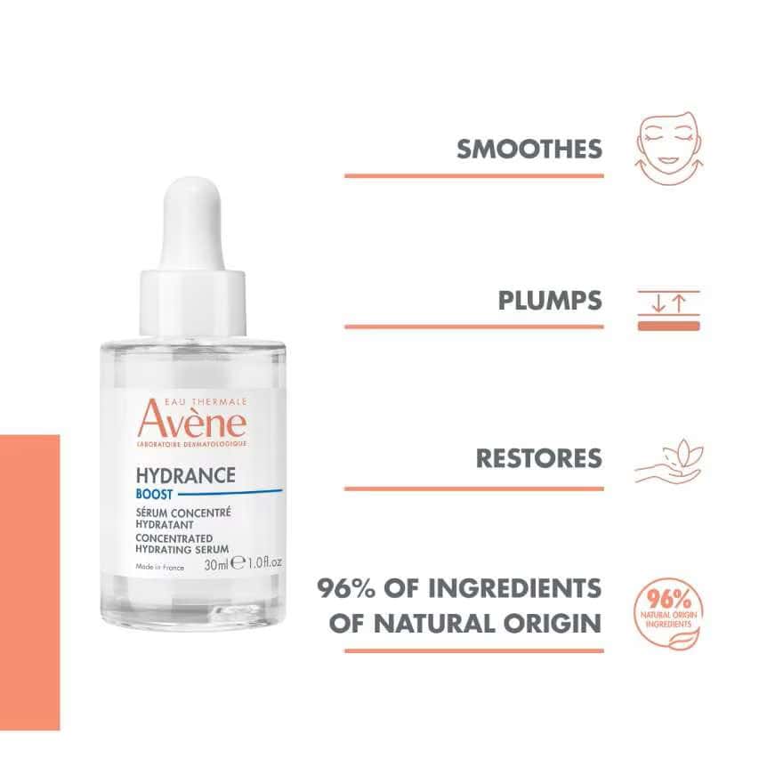 Avene Hydrance Boost Concentrated Hydrating Serum 30ml | Minimize ...