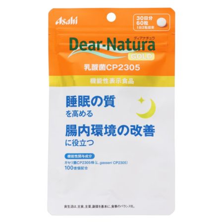 Asahi Dear Natura 30 Days Gold Cp2305 Probiotics Supplement 60s