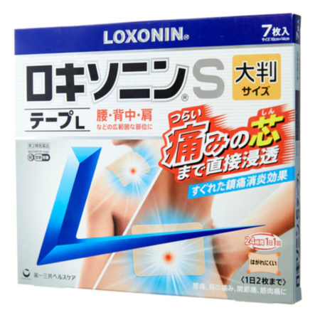 Loxonin S Large Size Pain Relieving Patch 7s