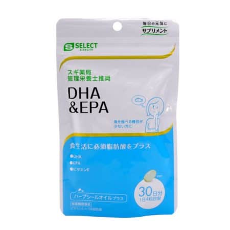 S-select 30 Days Dha & Epa Supplment Softgel Capsules 120s