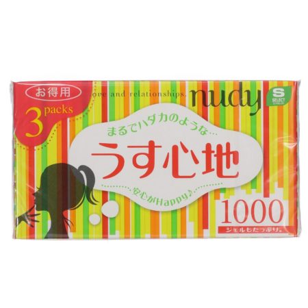 S-select Nudy 1000° Condom 12s