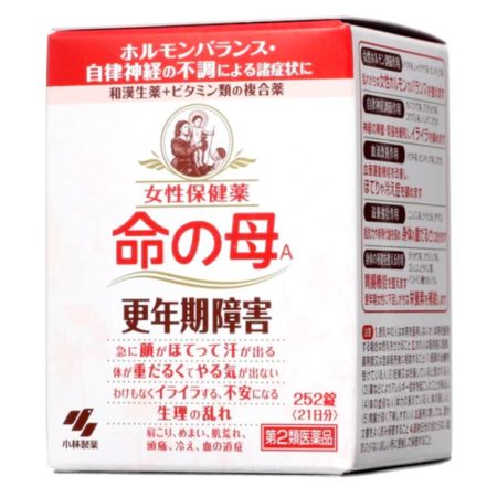 Kobayashi Inochi No Haha A Menopause Relieving Tablets 252s