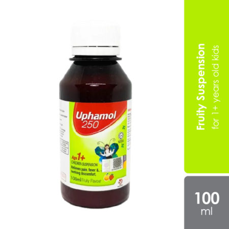 Uphamol 250 Fruity Suspension 100ml