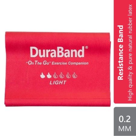 Duraband Red (0.2mm Thickness) Light 1.5m