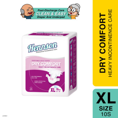 Hennson Adult Diapers Xl 10s | Dry & Comfort