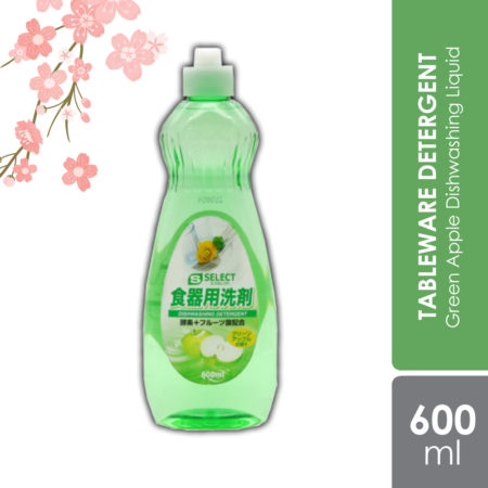 Sugi S Select Detergent For Tableware (Green Apple)