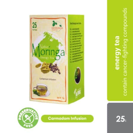 Moringa Cardamom Tea 25s | Lower Blood Pressure