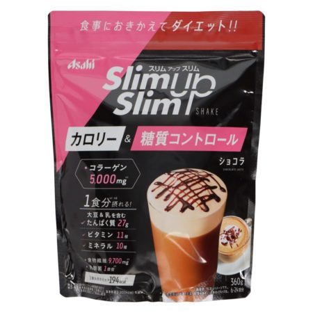 Asahi Slim Up Slim Shake Chocolate Flavor Soy Protein With Collagen 360g