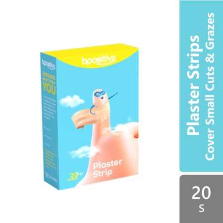 Bpositive Plaster Strips 20s | Cover Small Cuts & Grazes