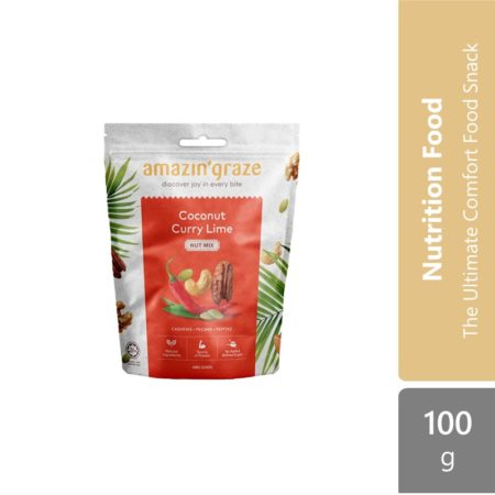 Amazin' Graze Coconut Curry Lime Nut Mix 100g