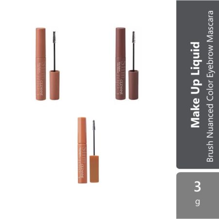 Cezanne Slim Eyebrow Color Mascara (C1/ C2/ C3) | Brush Nuanced Color Eyebrow Mascara