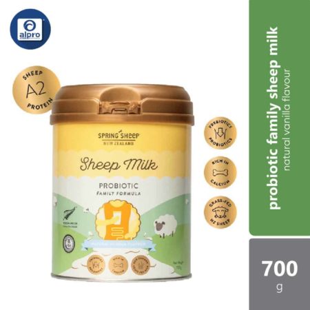 Spring Sheep Milk Probiotic Family Vanilla Flavoured 700gm | Suitable For Whole Family