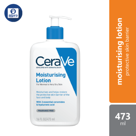 Cerave Daily Moist Lotion 473ml | Helps Hydrate The Skin