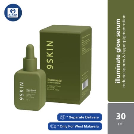 9skin Illuminate Glow Serum 30ml | Reduce Spores & Hyperpigmentation