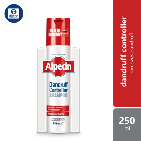 Alpecin Dandruff Controller 250ml | Soothes Scalp Irritation, Removes Dandruff