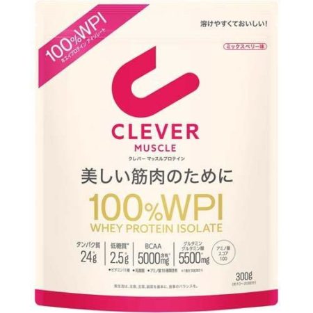 Clever Muscle Whey Protein Powder (mixed Berry Flavor) | 300g