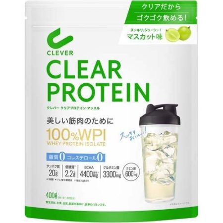 Clever Clear Whey Protein Powder (muscat Flavor) | 400g