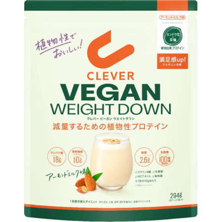 Clever Vegan Fat Reduced Protein Powder (almond Milk Flavor) | 294 G