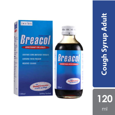 Breacol Cough Syrup 120ml | For Adult