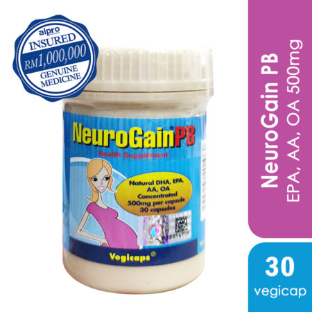 Neurogain PB DHA Vegi 30s | For Pregnant & Breast-feeding Women