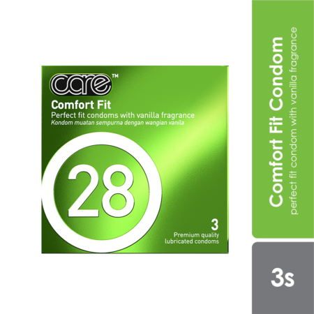 Care 28 Comfort Fit 3s | Condom