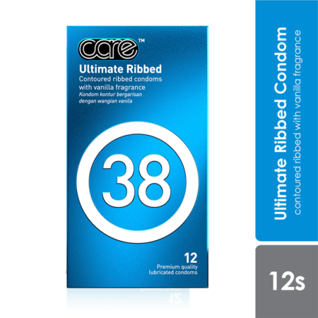 Care 38 Ultimate Ribbed 12s | Condom