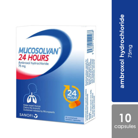 Mucosolvan 24 hours 75mg 10s | For Cough