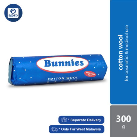 Bunnies Cotton Wool 300g | For Cosmetic & Medical Use