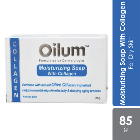 Oilum Moisturizing Bar Soap With Collagen 85g+20g