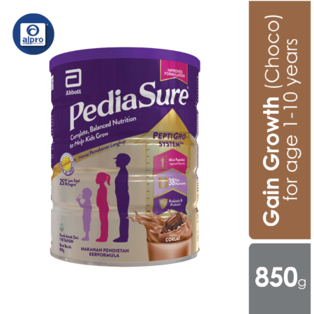 Abbott Pediasure Peptigro Children's Milk Formula (Choco) 850g | For Age 1-10 Years Old