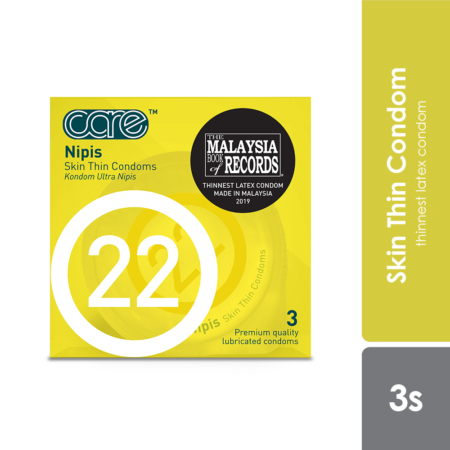 Care 22 Nipis 3s | Condom