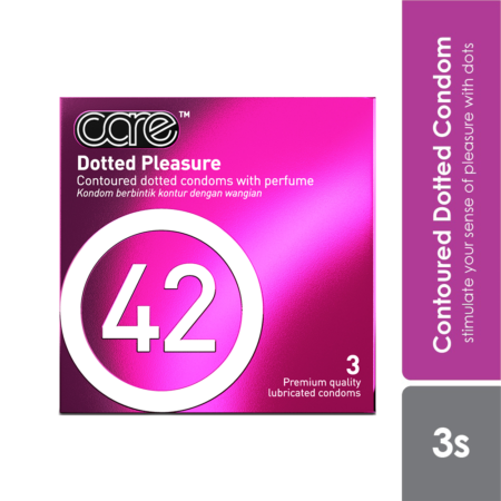 Care 42 Dotted Pleasure 3s | Condom