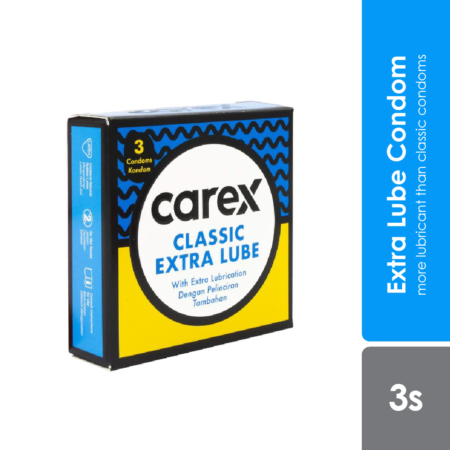 Carex Classic Extra Lube 3s | Condom